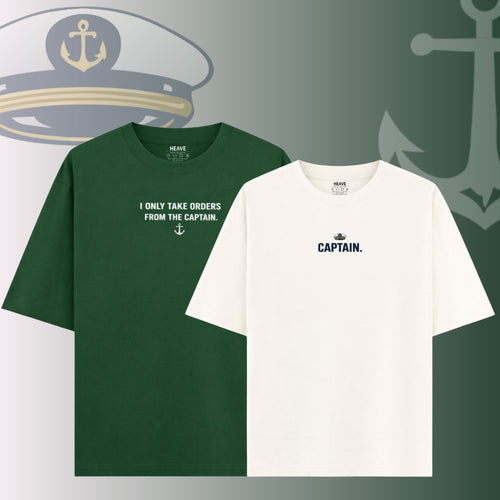 2. Mr. Captain - Oversized Tee