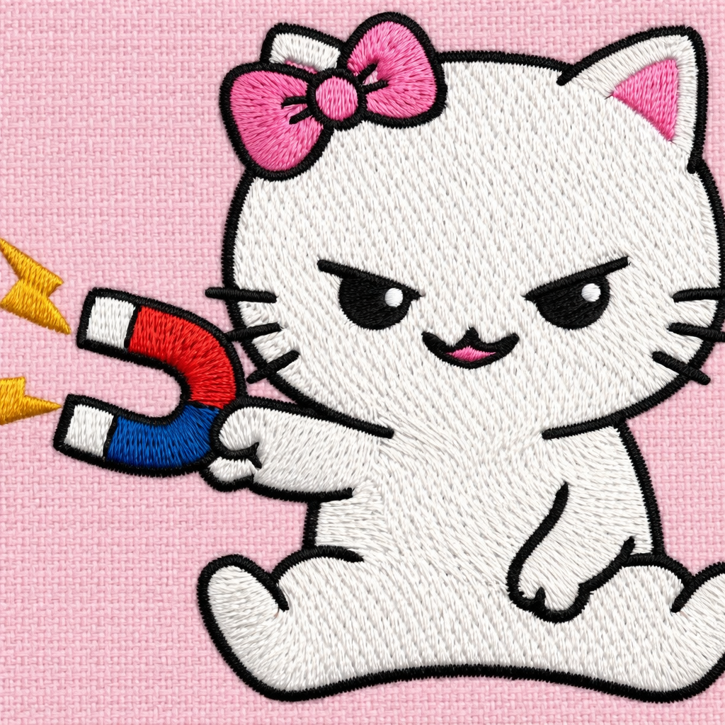 3. Mrs. Meow - Oversized - Embroidery