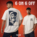 6 ON 6 OFF - Oversized T-Shirt (Light Color)
